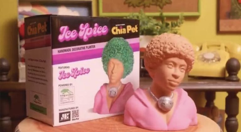 Ice Spice gets her own Chia Pet in stores