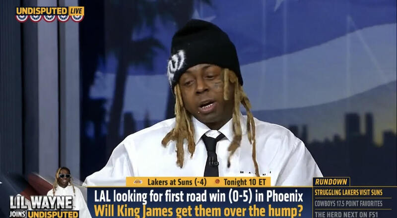 Lil Wayne says Lakers need to trade Anthony Davis