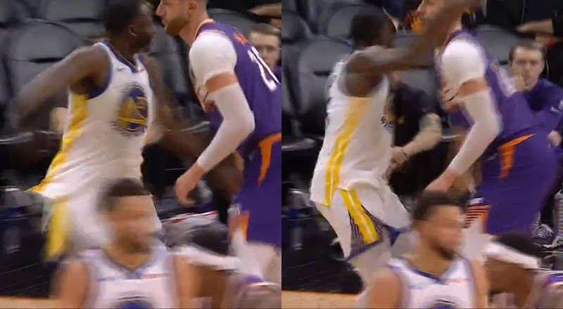 Draymond Green ejected after hitting Jusuf Nurkic in the head