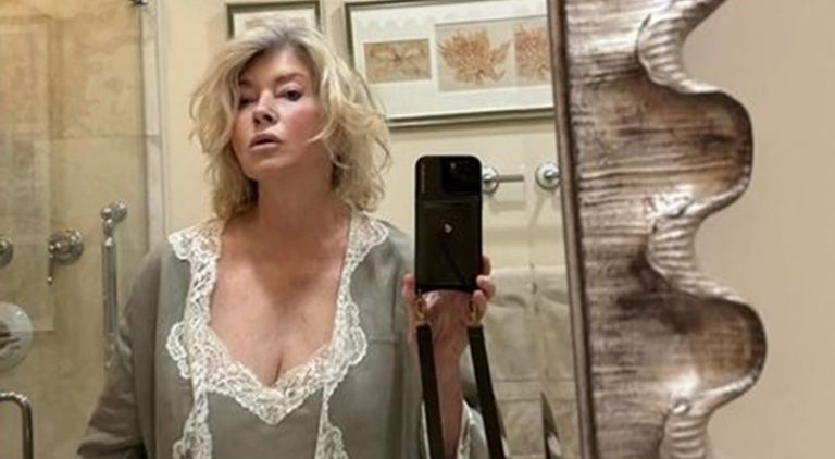 Martha Stewart accused of thirst trapping with bathroom selfie