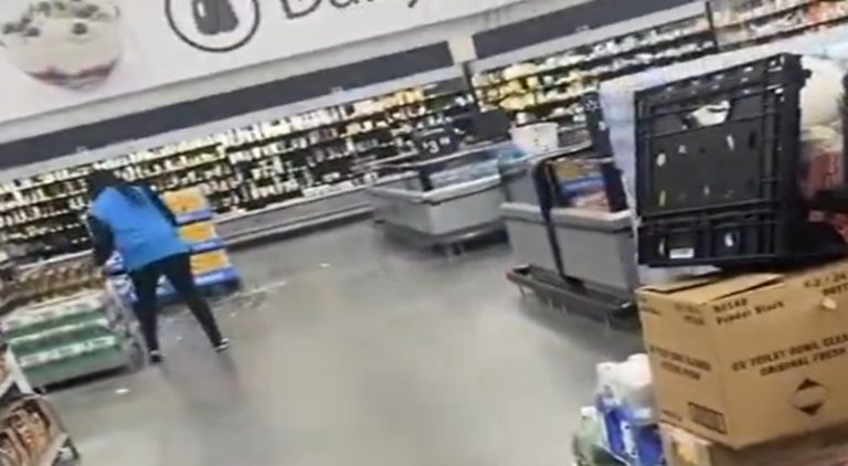 Walmart employee gets fired and destroys the store