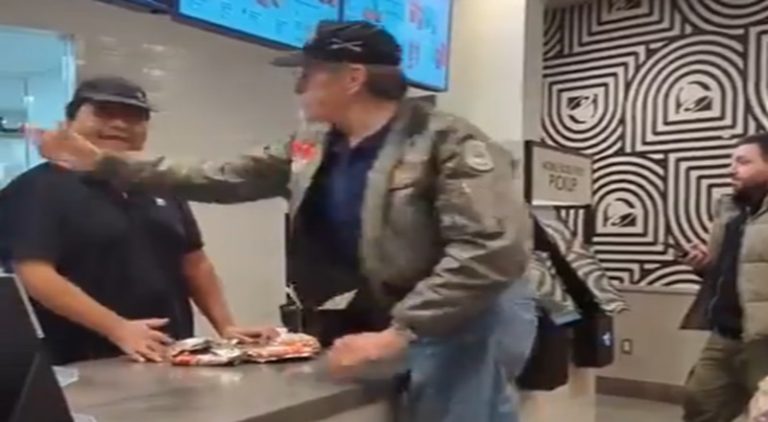 Disgruntled man slaps fast food worker during argument