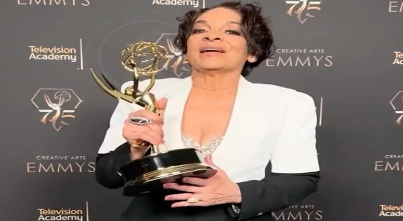 Jasmine Guy wins first Emmy for Chronicles of Jessica Wu