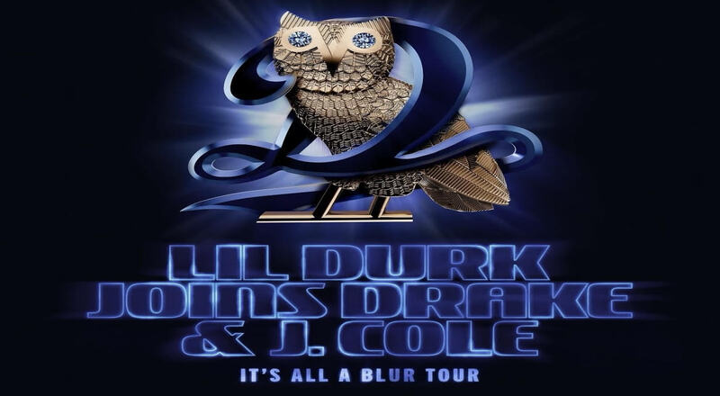 Drake adds Lil Durk to It's All A Blur Tour