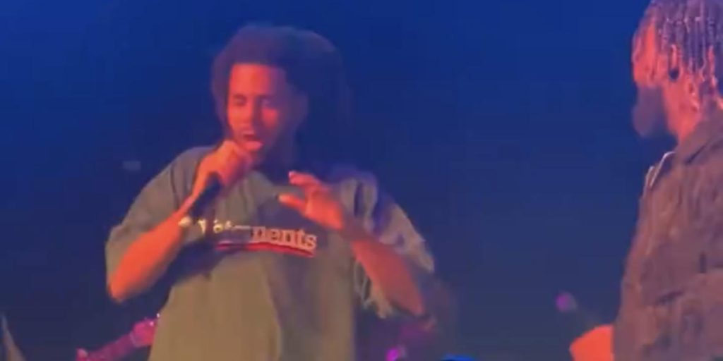 J. Cole forgets lyrics to his verse on Bas' "Tribe" at their NYC show