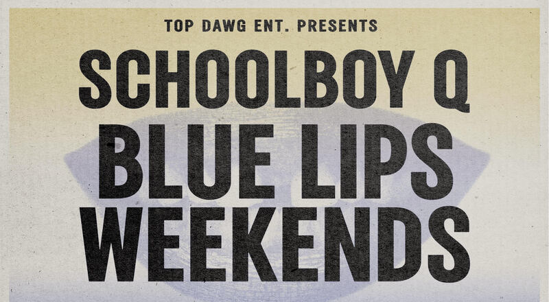 ScHoolboy Q announces dates for Blue Lips Weekends Tour