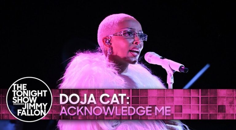 Doja Cat performs on "The Tonight Show Starring Jimmy Fallon"