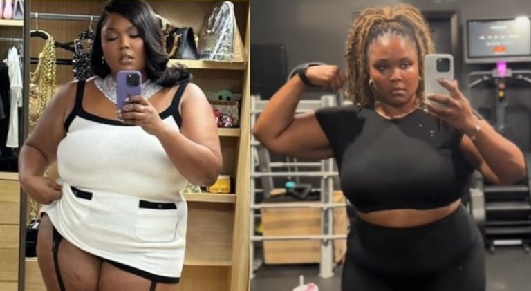 Lizzo reveals stunning weight loss in before-and-after pics