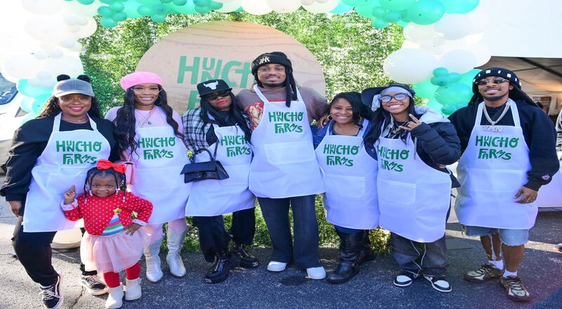 Quavo and Quavo Cares Foundation host second annual “Huncho Farms” holiday themed community farmers market event with Atlanta Community Food Bank