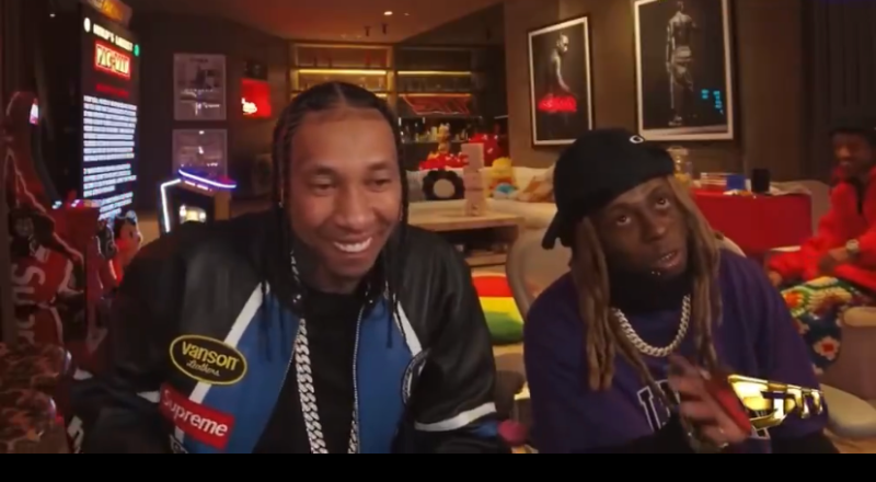 Lil Wayne Joins Tyga's Twitch Stream, Fans Can't Understand Him